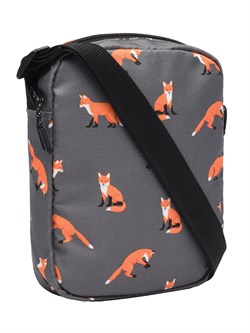 Сумка ZAIN 872 "Лисы" сер.фон r.store - фото 8017