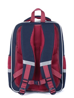 Рюкзак школьный ZAIN анатомический 1231 "Синий-бордо" - фото 9075