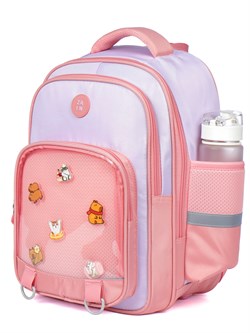 Рюкзак школьный ZAIN анатомический 1233 "Розовый" - фото 9088