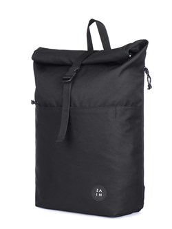 Рюкзак ZAIN 1236 Роллтоп "Черный" - фото 9208