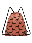 Мешок для обуви школьный 925 "Таксы" терракотовый r.store