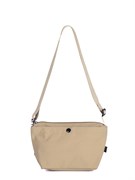 Сумка 1149 "ZAIN small zip crossbody bag" Темно-бежевый